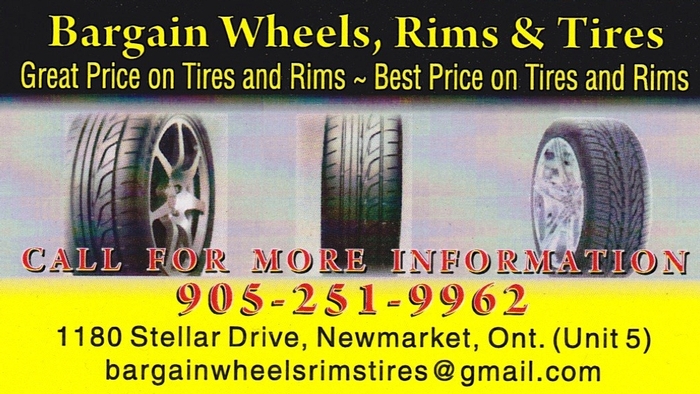 Bargain Wheels Rims & Tires